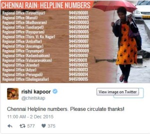 Chennai-helpline