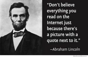 Abraham Lincoln meme