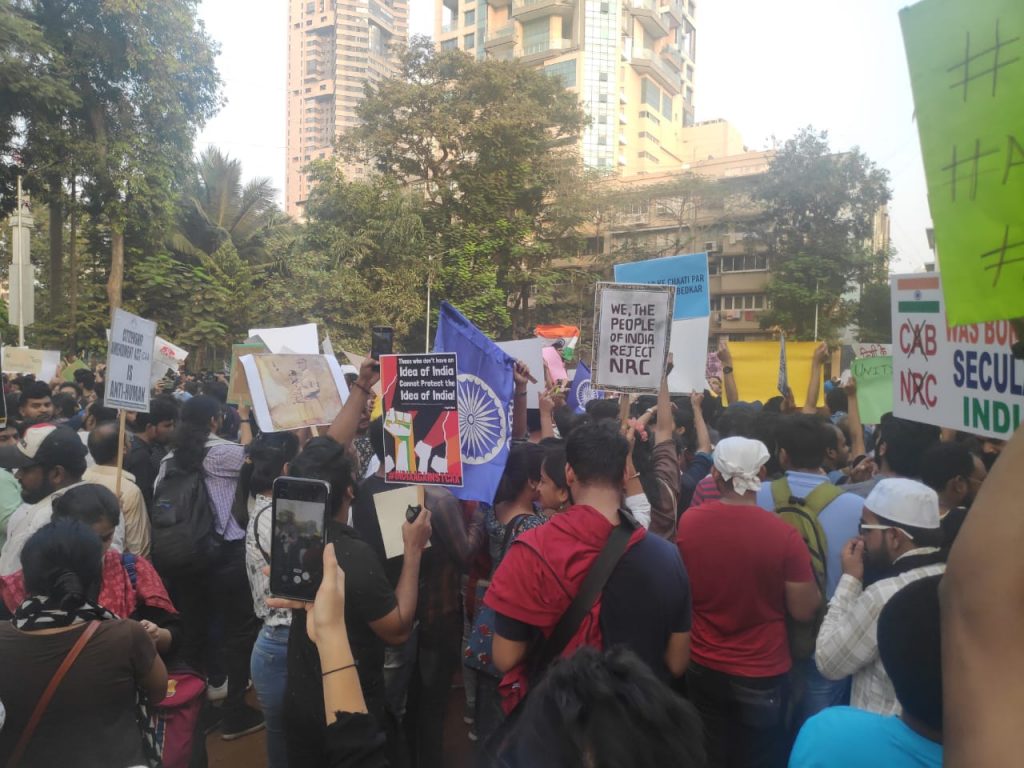 CAB protest August Kranti Maidan