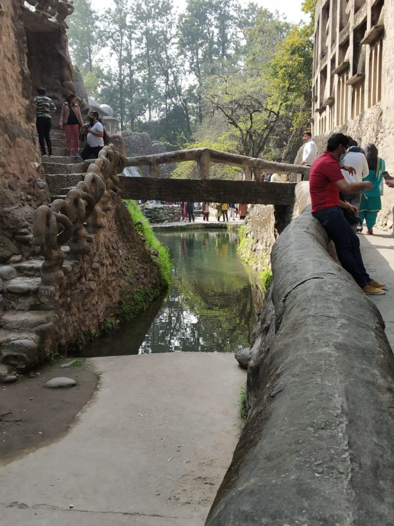 Bridge in Rock Garden 